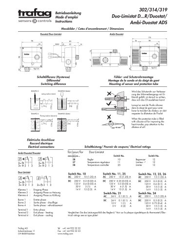 Betriebsanleitung D...R 302