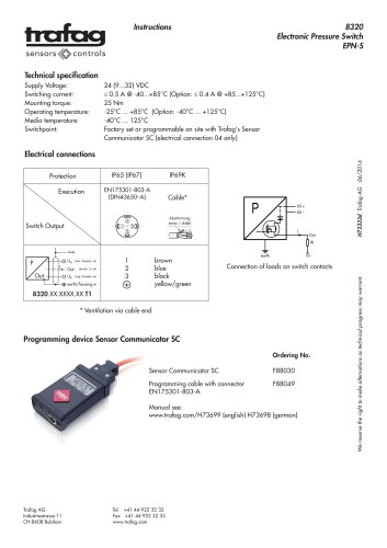 Betriebsanleitung EPN-S 8320