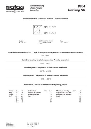 Betriebsanleitung ND 8204