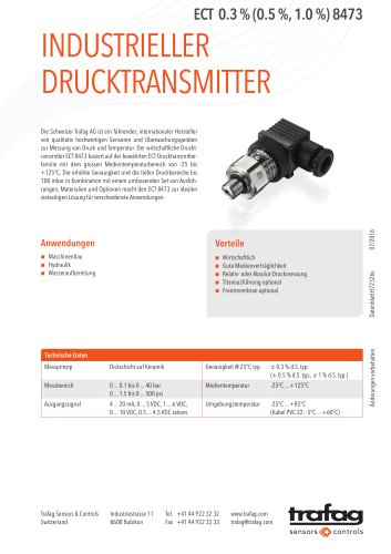 Datenblatt ECT 0.3 % (0.5 %, 1.0 %) 8473