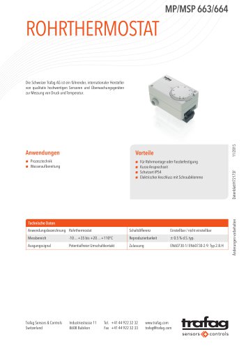 Datenblatt MP/MSP 663/664