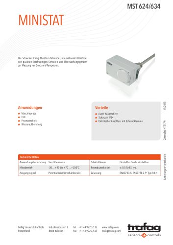 Datenblatt MST 624/634