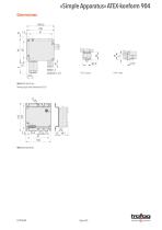 Datenblatt «Simple Apparatus» conformity to ATEX 904 - 4