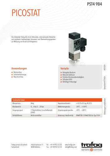 PICOSTAT PST4 9B4