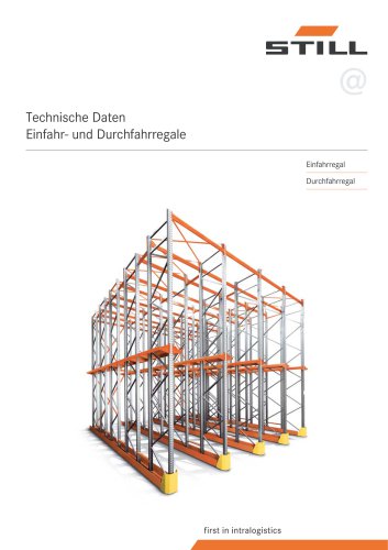 Einfahr- und Durchfahrregale