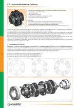 Torsionssteife Kupplung ``GTR`` - 2