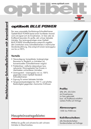 Optibelt BLUE POWER