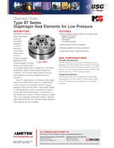 Type ST Series Diaphragm Seal Elements for Low Pressure