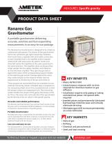 Ranarex Gas Gravitometers