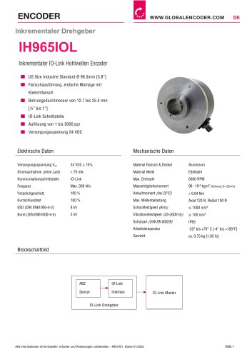 Datenblatt IH965IOL (DE)