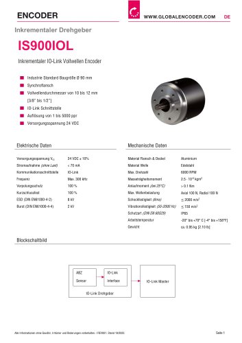 Datenblatt IS900IOL (DE)