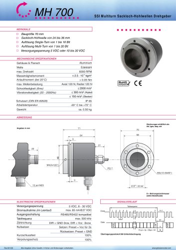Datenblatt MH700 (DE)