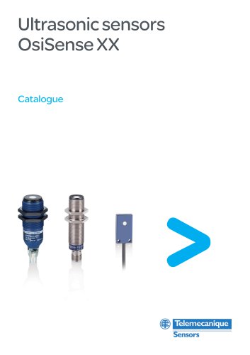 Ultrasonic sensors OsiSense XX