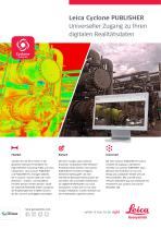 Leica Cyclone PUBLISHER Data Sheet - 1