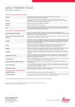 Leica TruView Cloud Data Sheet - 2