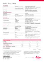 Leica Viva GS25 Data Sheet - 2