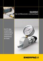 GA45GC Set mit manometer und Anschluss - 1