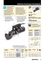 Hydraulic, Electric and Manual Cutters - 9