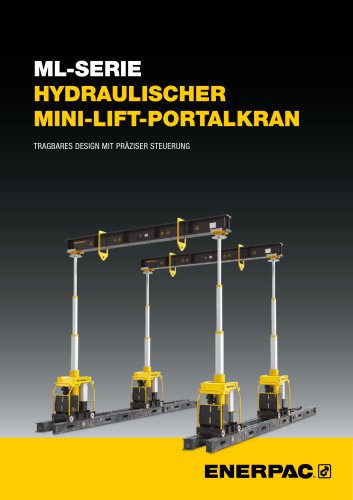 ML-SERIE HYDRAULISCHER   MINI-LIFT-PORTALKRAN