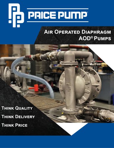 AIR OPERATED DIAPHRAGM AOD® PUMPS
