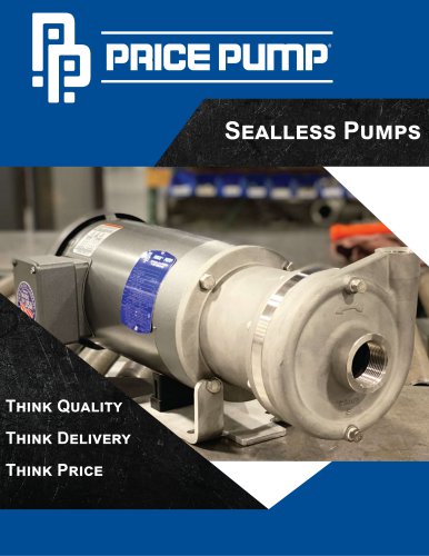 SEALLESS PUMPS
