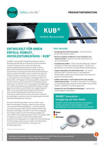 KUB® Produktinformation 2025