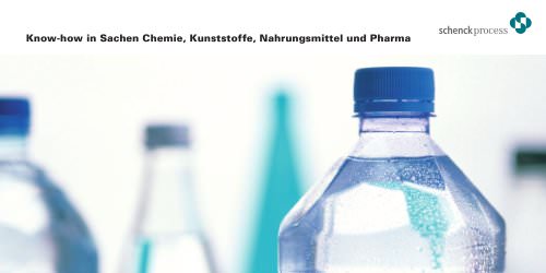 Know-how in Sachen Chemie, Kunststoffe, Nahrungsmittel und Pharma