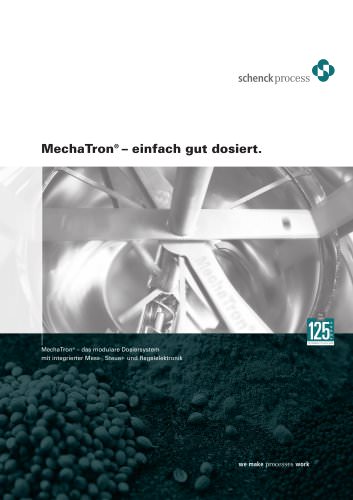 MechaTron®  modulares Dosiersystem mit integrierter Mess-, Steuer- und Regel- elektronik