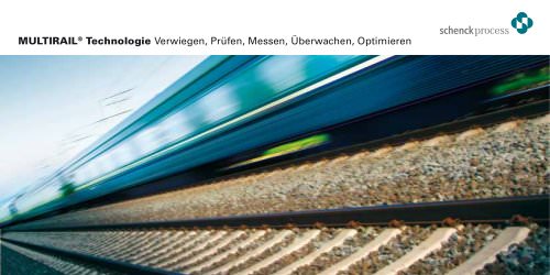 MULTIRAIL® Technologie Verwiegen, Prüfen, Messen, Überwachen, Optimieren