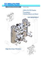 BOLLFILTER Duplex Type BFD-C Double Block and Bleed - 1