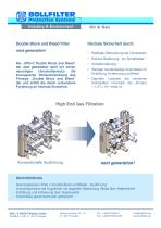 BOLLFILTER Duplex Type BFD-C Double Block and Bleed - 2