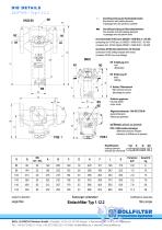 BOLLFILTER Simplex Type 1.12.2 - 2