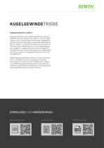 Katalog Kugelgewindetriebe - 3