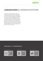 Katalog Linearachsen und Linearachssysteme - 3