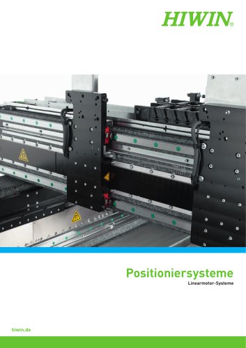 Katalog Linearmotor-Systeme