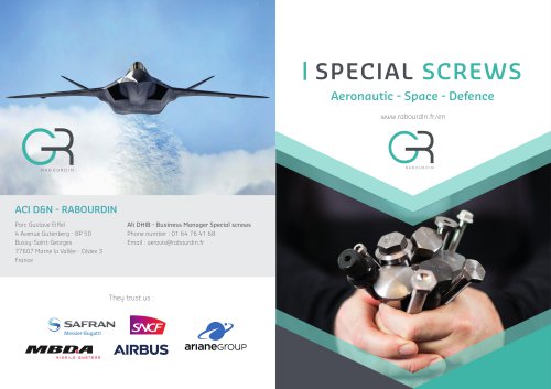 ACI-GR SPECIAL-SCREWS