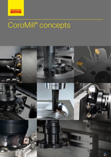 CoroMill® concepts