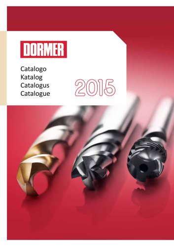 Dormer 2015 Katalog