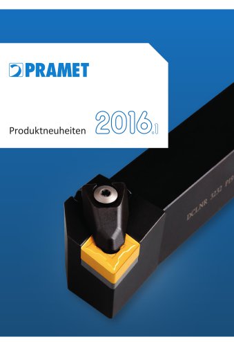 Produktneuheiten Pramet 2016.1