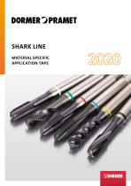 Shark line material specific taps 2020