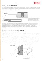 Vollhartmetall Gewindefräser - 3