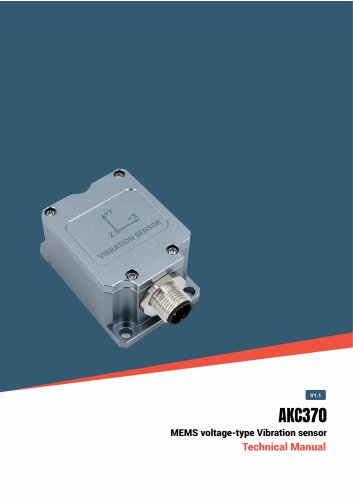 RION  AKC370 MEMS voltage-type vibration sensor