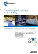 The widest product range in the industry