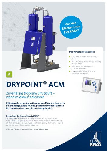 Adsorptionstrockner DRYPOINT ACM