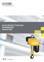 Elektrokettenzug GP bis 8000 kg