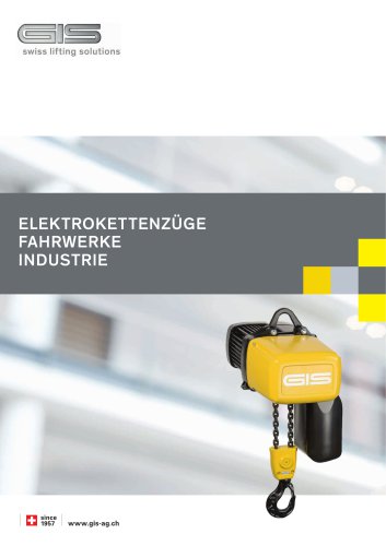 Elektrokettenzug GP bis 8000 kg