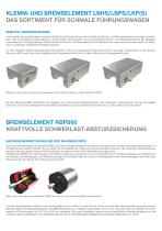 Lineartechnik: Klemm- und Bremselemente-5