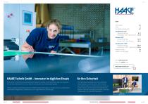 Druckempfindliche Schutzeinrichtungen: Schaltleisten HSC | Schaltmatten HSM | Bumper HSB - 3