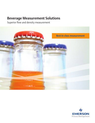 Beverage Measurement Solutions Brochure