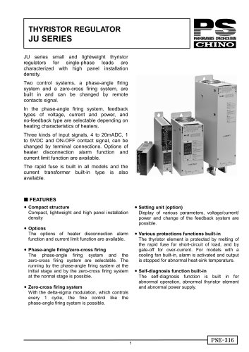 Single-phase JU